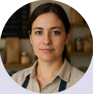 Foto de Carmen Mora, clienta mujer de CAFSA